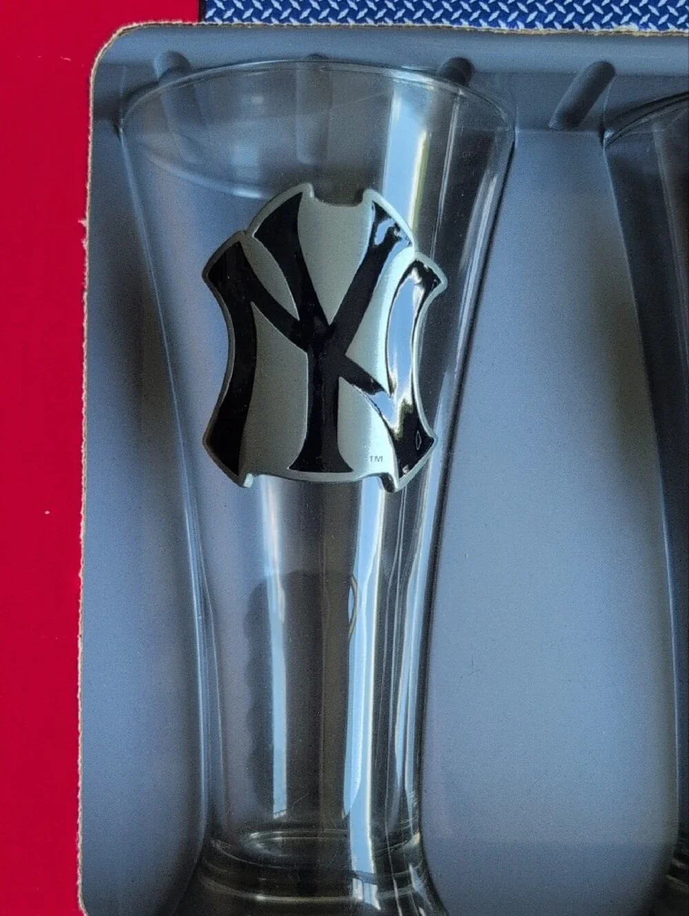 New York Yankees Pilsner Glass Set